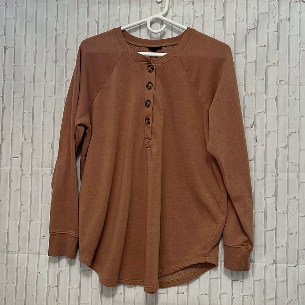 Torrid cozy fleece Henley